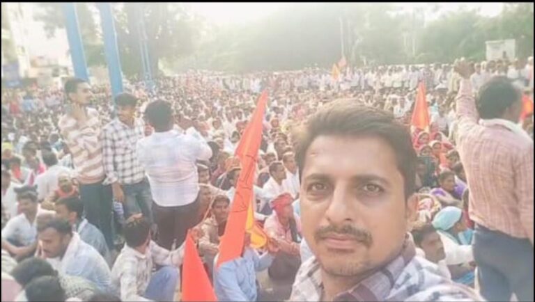 भारतीय किसान संघ द्वारा विभिन्न मांगों को लेकर राजधानी में हल्ला बोल
