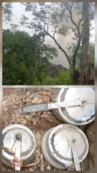 छत्तीसगढ़ के नारायणपुर में 5-5 किलो वजनी 3 कुकर आईईडी बरामद