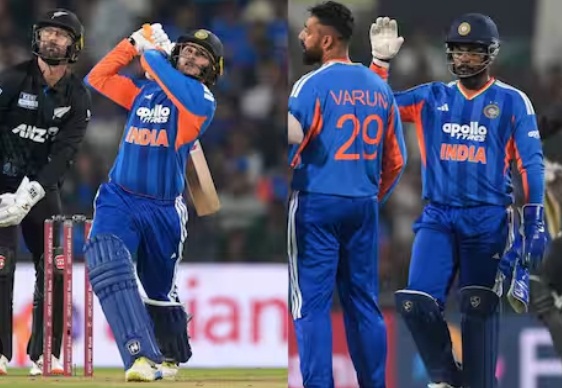 भारत ने जीता पहला टी20, पहले बनाया सबसे बड़ा टोटल; फिर न्यूजीलैंड को 48 रन से चटाई धूल