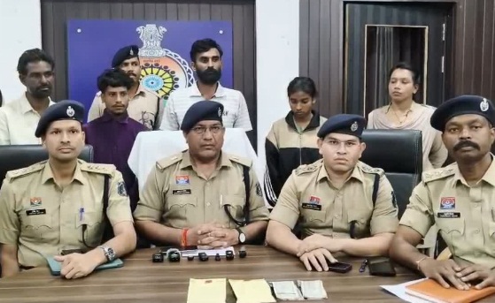 दुर्ग पुलिस की बड़ी स्ट्राइक: ₹18.69 लाख की हेरोइन के साथ पंजाब के 4 तस्कर गिरफ्तार
