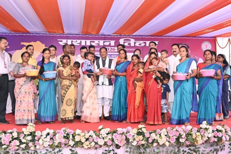 जनता की सेवा ही हमारा कर्तव्य, सुशासन तिहार जनविश्वास का माध्यम – मुख्यमंत्री विष्णु देव साय