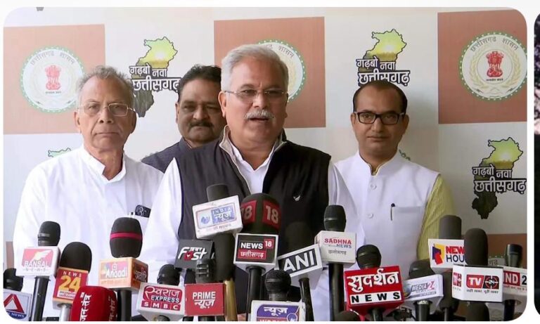 PCC चीफ की कुर्सी पर फिर गरमाई सियासत, भूपेश बोले- “कौन बनेगा अध्यक्ष, तय करेगा हाईकमान”
