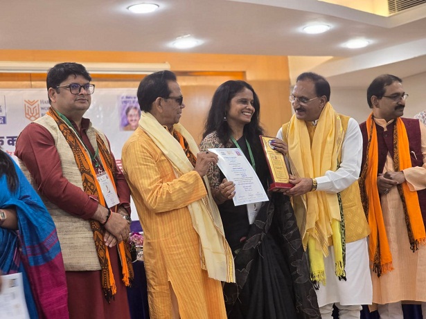 साहित्य अकादमी में भव्य आयोजन: डॉ. रमेश पोखरियाल ‘निशंक’ “कथा सम्राट 2026” से सम्मानित