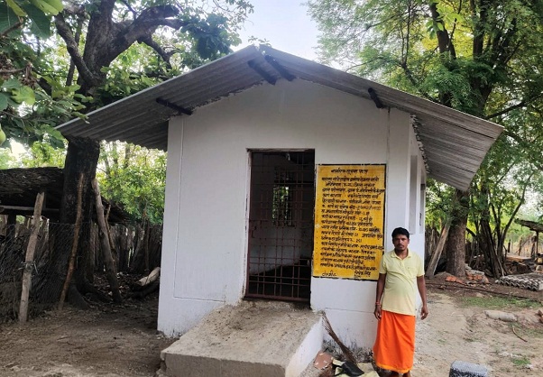 सुशासन तिहार में त्वरित कार्रवाई : पोड़ियामी जोगा को मिला 1.10 लाख रुपये का बकरी शेड