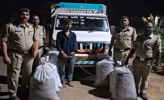 सब्जी के कैरेट में छिपाकर ले जा रहे थे ₹65 लाख का गांजा, गरियाबंद पुलिस को हफ्तेभर में तीसरी बड़ी कामयाबी