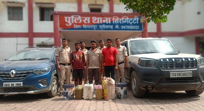 बिलासपुर हाईवे पर आतंक मचाने वाला ‘लक्जरी डीजल चोर गैंग’ बेनकाब; 3 आरोपी गिरफ्तार, 6 जिलों में फैला था जाल