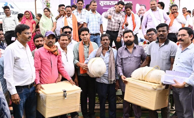 सुशासन का लक्ष्य जनता के काम समय पर पूरा करना, विभागीय योजनाओं से आर्थिक रूप से सशक्त बनें ग्रामीण- राजस्व मंत्री टंक राम वर्मा