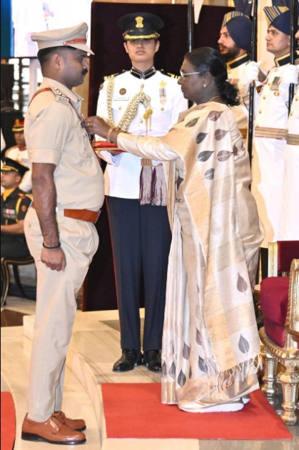 छत्तीसगढ़ के शौर्य को देश का सलाम: राष्ट्रपति ने जांबाज पुलिस अधिकारियों को दिया ‘शौर्य चक्र’, वित्त मंत्री ओपी चौधरी ने जताया गर्व