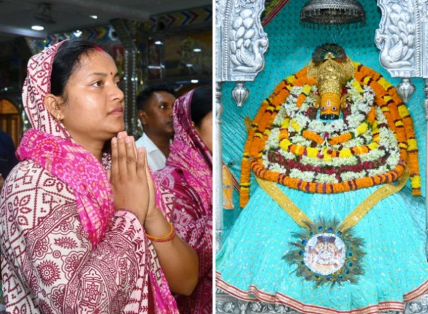 प्रधानमंत्री नरेंद्र मोदी के नेतृत्व के 12 वर्ष पूर्ण, मंत्री लक्ष्मी राजवाड़े ने की विशेष प्रार्थना