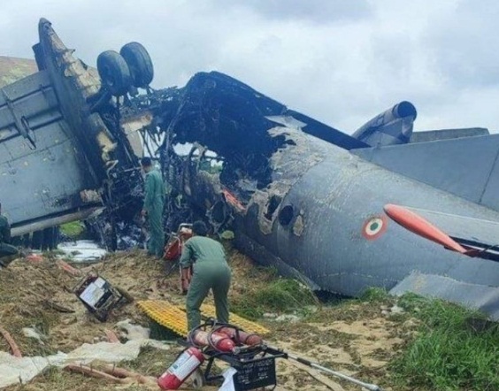 असम में वायुसेना का AN-32 विमान क्रैश, पांच जवानों की मौत, सीएम साय ने जताया शोक