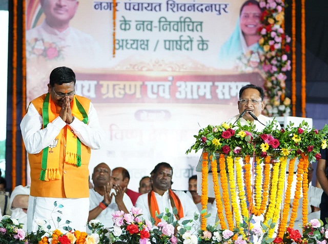 मूलभूत सुविधाओं को बेहतर बनाने के लिए समर्पित भाव से कार्य करें जनप्रतिनिधि : मुख्यमंत्री विष्णु देव साय