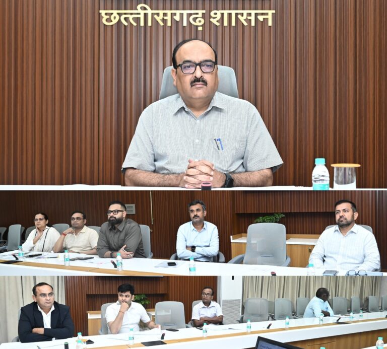 छत्तीसगढ़ में विकसित होंगे 4 नए औद्योगिक पार्क, मुख्य सचिव की अध्यक्षता में राज्य स्तरीय समिति की बैठक सम्पन्न