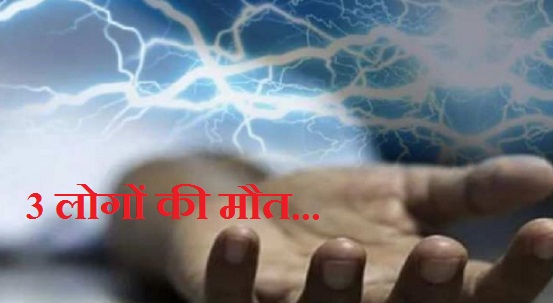 खेत में करंट की चपेट में आने से एक ही परिवार के 3 लोगों की मौत, गांव में पसरा मातम