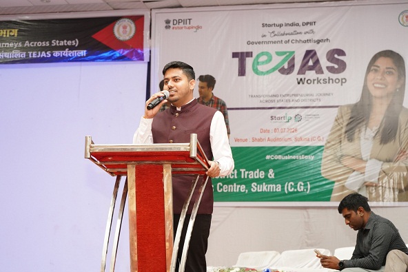 ‘तेजस कार्यशाला’ का सफल आयोजन- स्टार्टअप इंडिया से युवाओं को मिली नई दिशा, स्थानीय उत्पादों और उद्यमिता को मिलेगा बढ़ावा