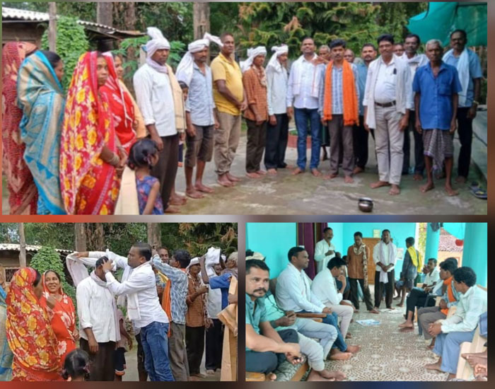 कांकेर में 3 परिवारों के 17 सदस्यों की हुई ‘घर वापसी’, पारंपरिक रीति-रिवाज से अपनाया मूल धर्म