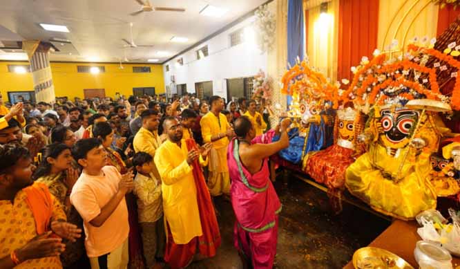 बाहुडा गोंचा पूजा विधान के साथ 24 जुलाई काे श्रीमंदिर लौटेंगे भगवान श्रीजगन्नाथ स्वामी
