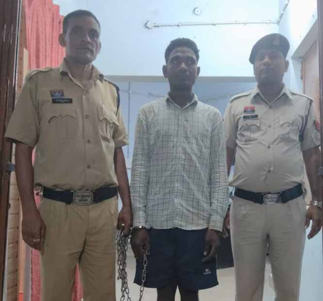 पारिवारिक विवाद में महिला पर डंडे से प्राणघातक हमला करने वाला आरोपी गिरफ्तार, भेजा गया जेल