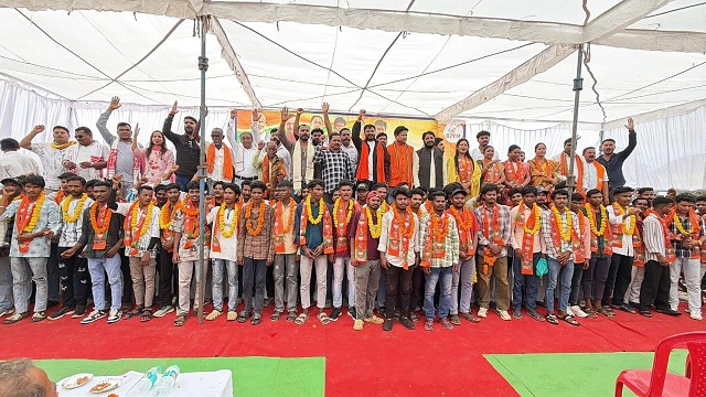 भाजयुमो सदस्यता अभियान को मिली ऐतिहासिक सफलता, भोपालपटनम में 372 युवाओं ने थामा भाजपा का दामन