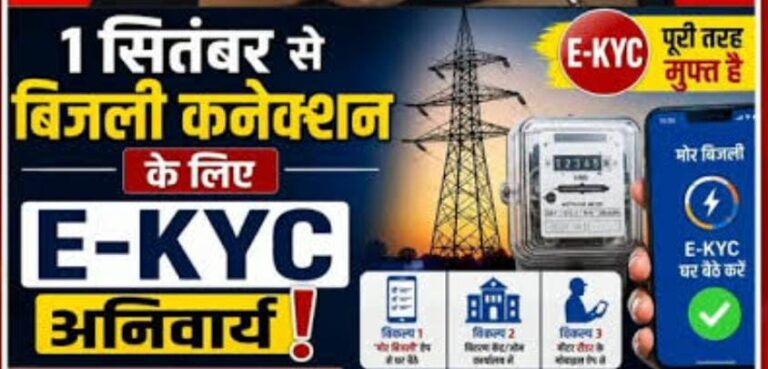 छत्तीसगढ़ में 1 सितंबर से सभी बिजली कनेक्शनों की eKYC, आधार से होगा सत्यापन; नाम में अंतर तो पहले कराना होगा सुधार