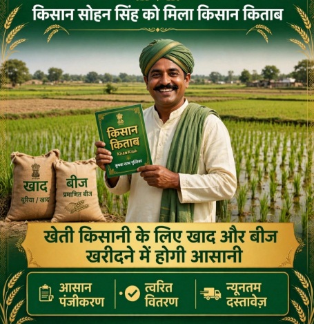 जशपुर के सोहन सिंह की बदली तकदीर: किसान किताब और केसीसी से खेती हुई आसान, मुख्यमंत्री साय का जताया आभार