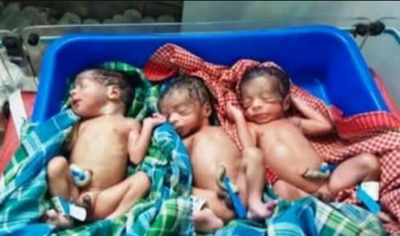 महिला ने तीन बच्चों को दिया जन्म, स्वास्थ्य अमले की त्वरित तत्परता से अति-जोखिम वाली स्थिति में सुरक्षित प्रसव