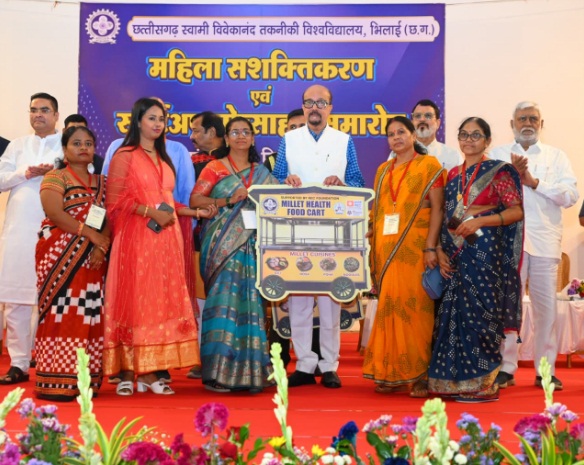 सीएसवीटीयू भिलाई द्वारा बीआईटी दुर्ग में ‘महिला सशक्तिकरण, उद्यमिता एवं स्टार्टअप अभिनंदन कार्यक्रम’ का भव्य आयोजन