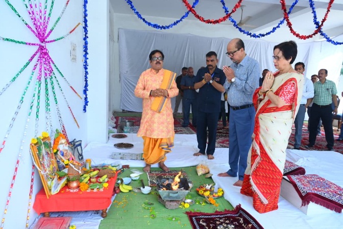 लोकभवन में मनाया गया विश्वकर्मा जयंती