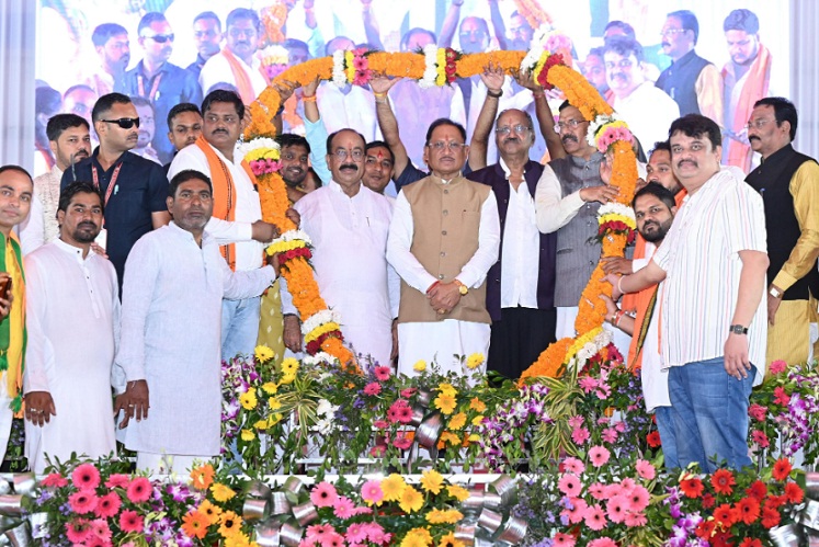विकसित छत्तीसगढ़ के निर्माण में अब कोई बाधा नहीं, विकास की गति होगी और तेज : मुख्यमंत्री विष्णु देव साय