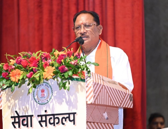 प्रधानमंत्री नरेंद्र मोदी के नेतृत्व में सशक्त और विकसित भारत का हो रहा निर्माण : मुख्यमंत्री विष्णु देव साय