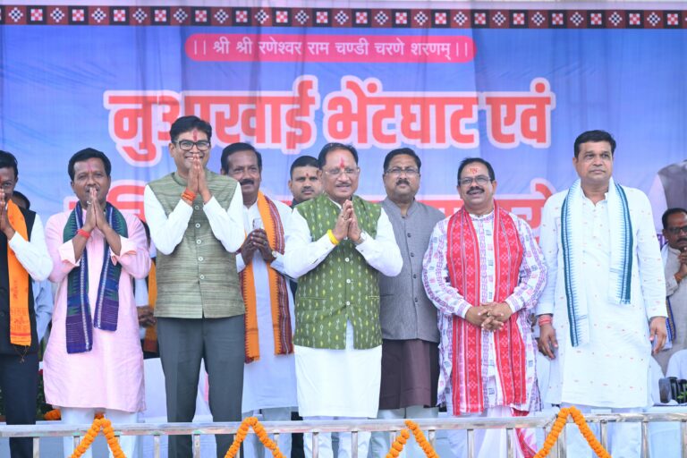 किसानों की खुशहाली और समृद्धि हमारी सरकार की सर्वोच्च प्राथमिकता – मुख्यमंत्री विष्णु देव साय