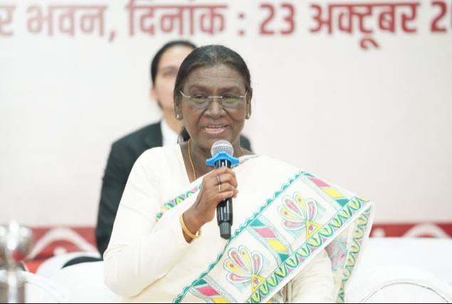 आदिवासी समाज की परंपरागत व्यवस्था सामाजिक एकता, न्याय और सुशासन का उत्कृष्ट उदाहरण- राष्ट्रपति द्रौपदी मुर्मु