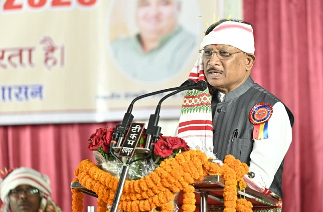 करम परब हमारी समृद्ध जनजातीय संस्कृति और पूर्वजों की अमूल्य धरोहर, इसका संरक्षण एवं संवर्धन हम सभी का नैतिक दायित्व : मुख्यमंत्री साय